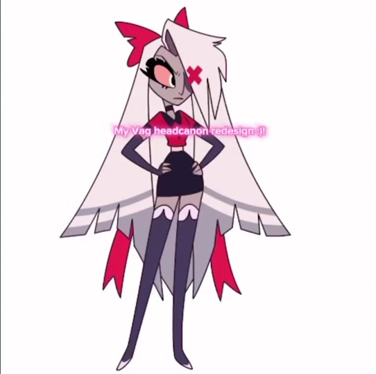 My vag hc design. Hope you like! #vaggie #hazbinhotel #fyp #viral