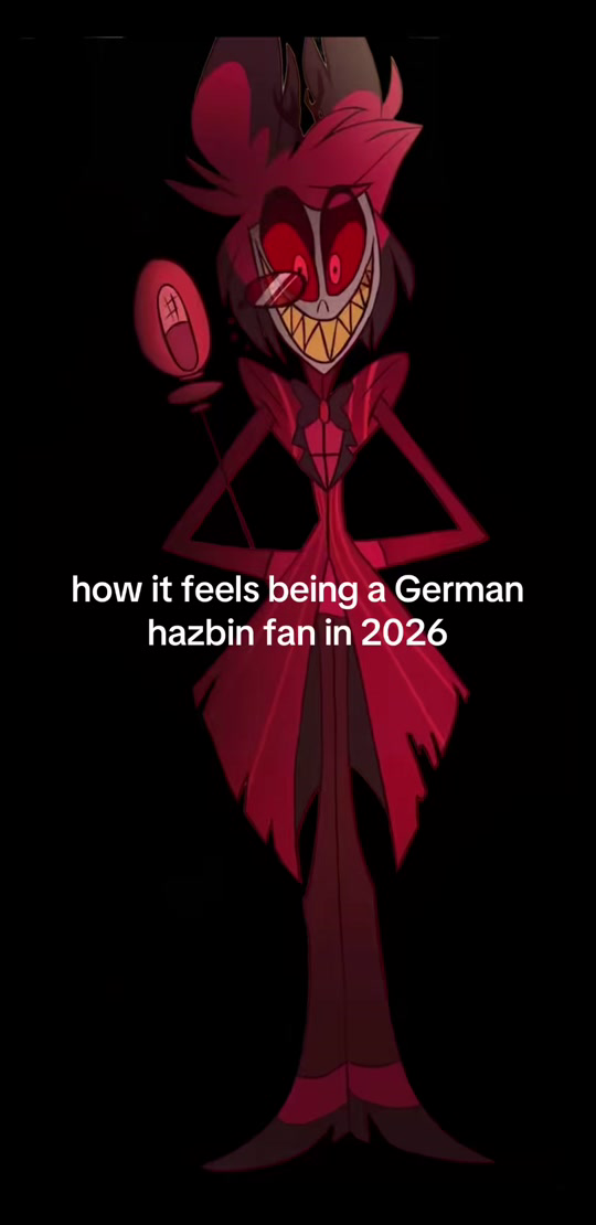 hey guys, also couldn’t find the shake effect so had to do powerful effect instead. #german #hazbinhotel #mlm #alastor #hazbin